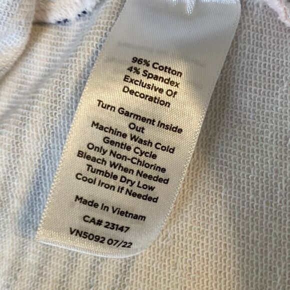 T by Talbots summer stripe shirt top Sz S L/S - Picture 6 of 8